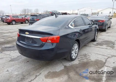 2017 Chevrolet Impala 1Lt from USA, damaged, VIN 2G1105SA4H9165423